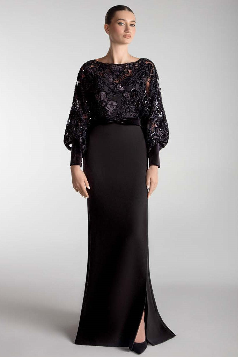 Blouson Bodice Gown