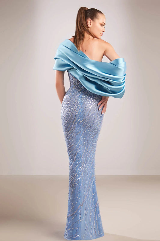 Strapless Fitted Gown
