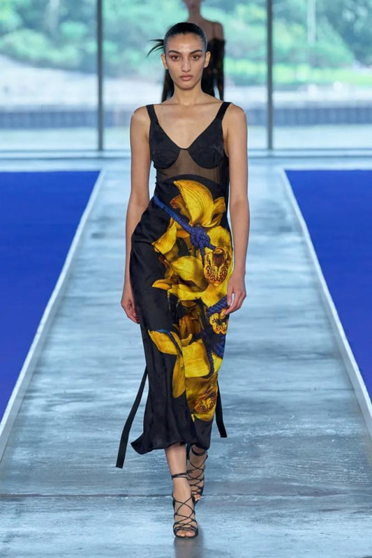 Print Slip Dress