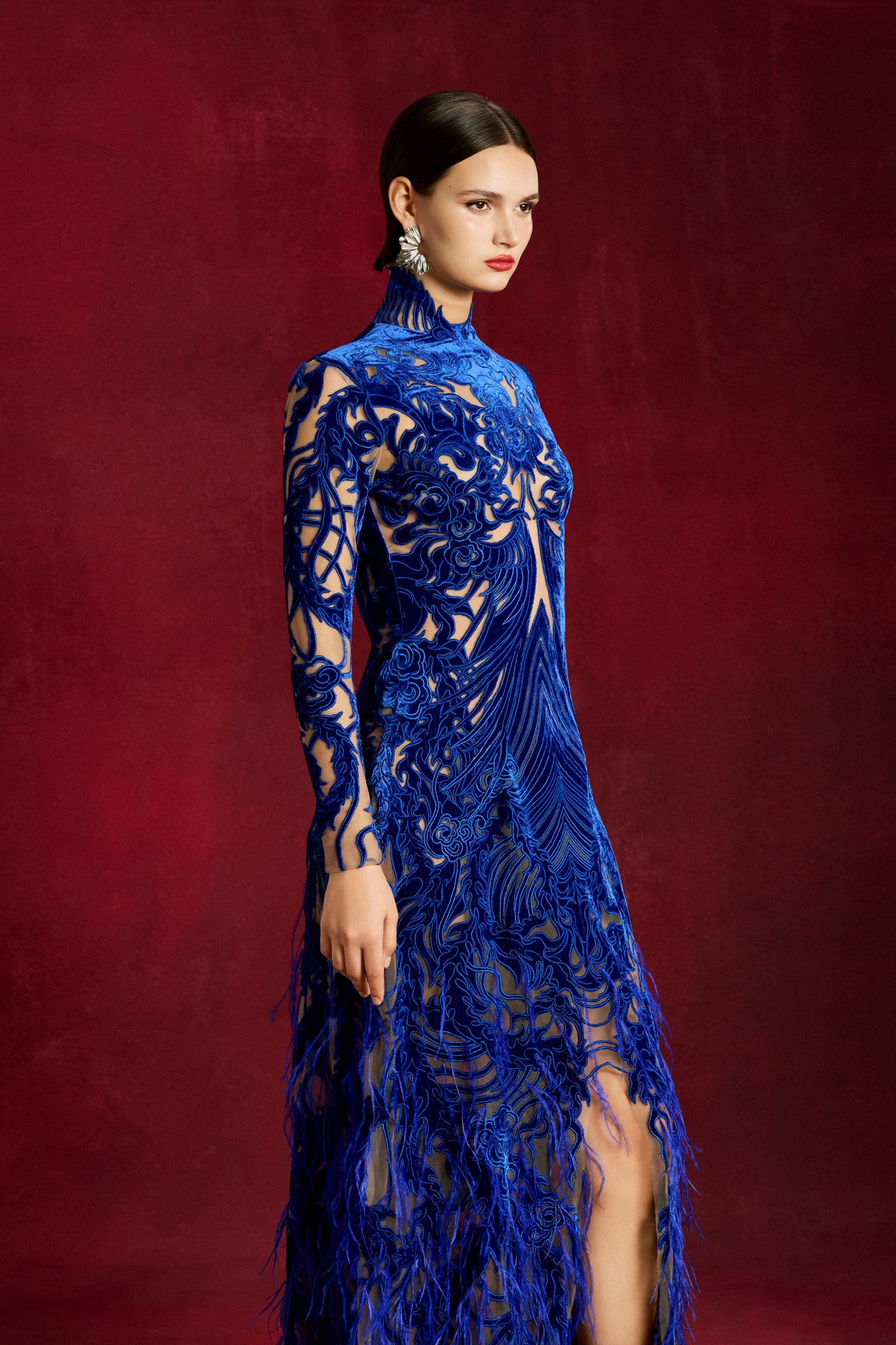 Cobalt Muse Gown
