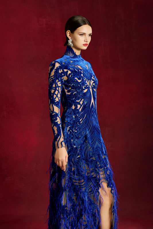 Cobalt Muse Gown