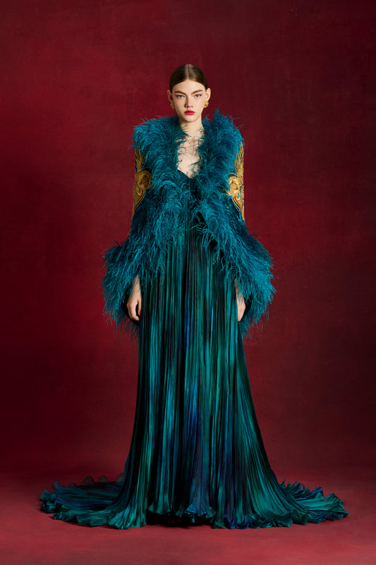 Peacock Majesty Gown