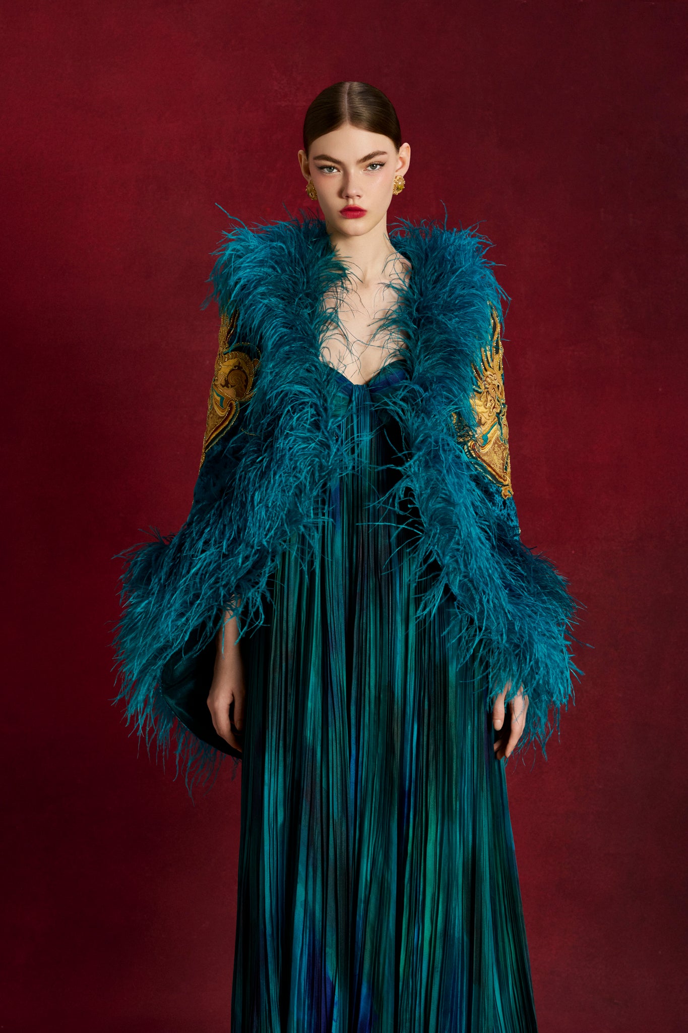 Peacock Majesty Gown