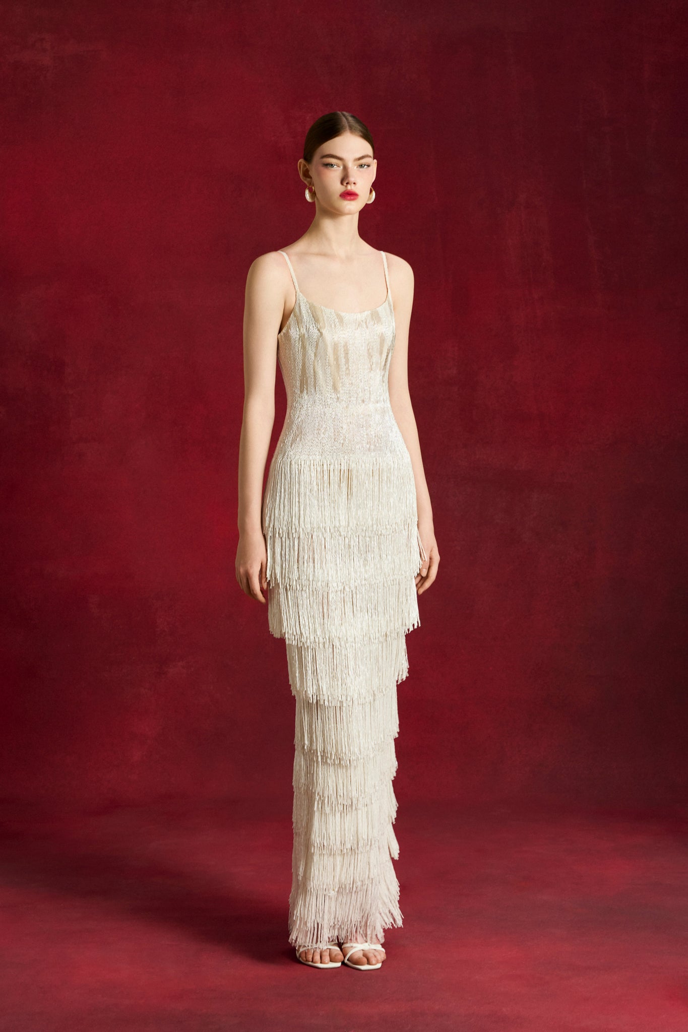 Pearl Flapper Gown