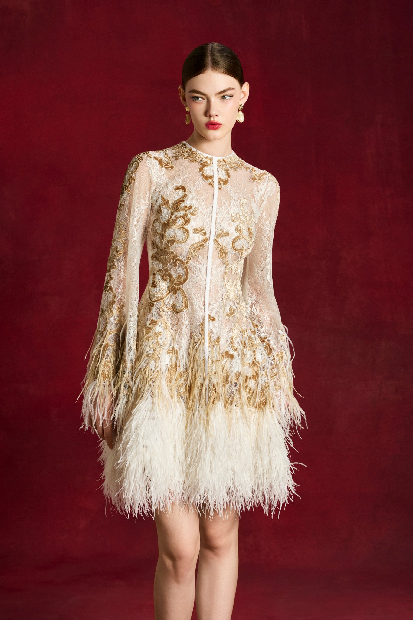 Ivory Swan Dress