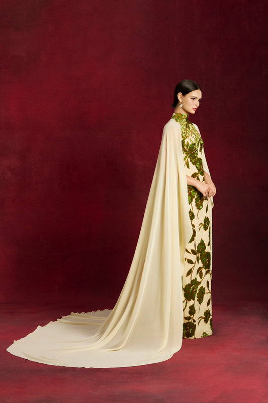 Velvet Flora Chiffon