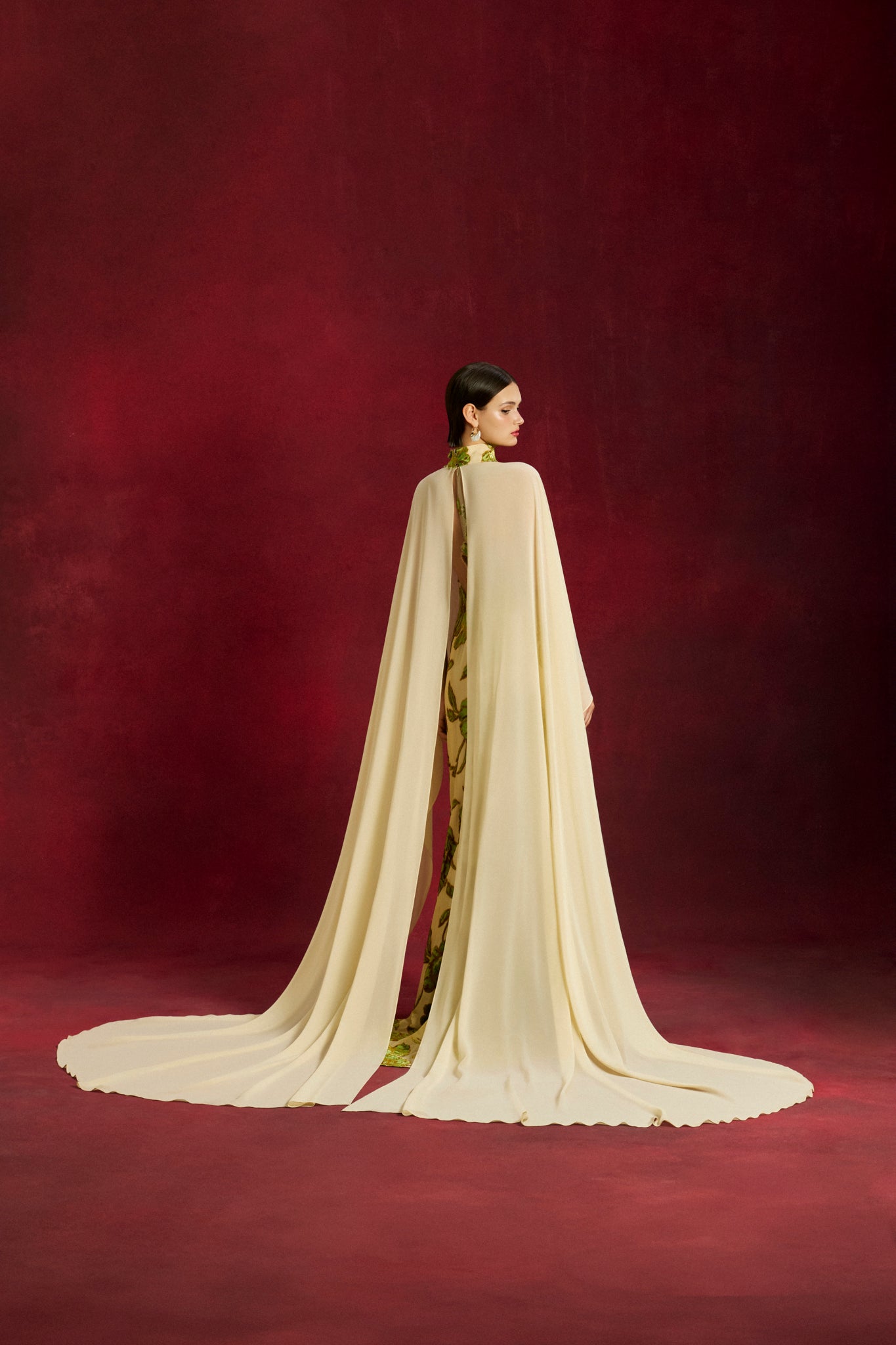 Velvet Flora Chiffon