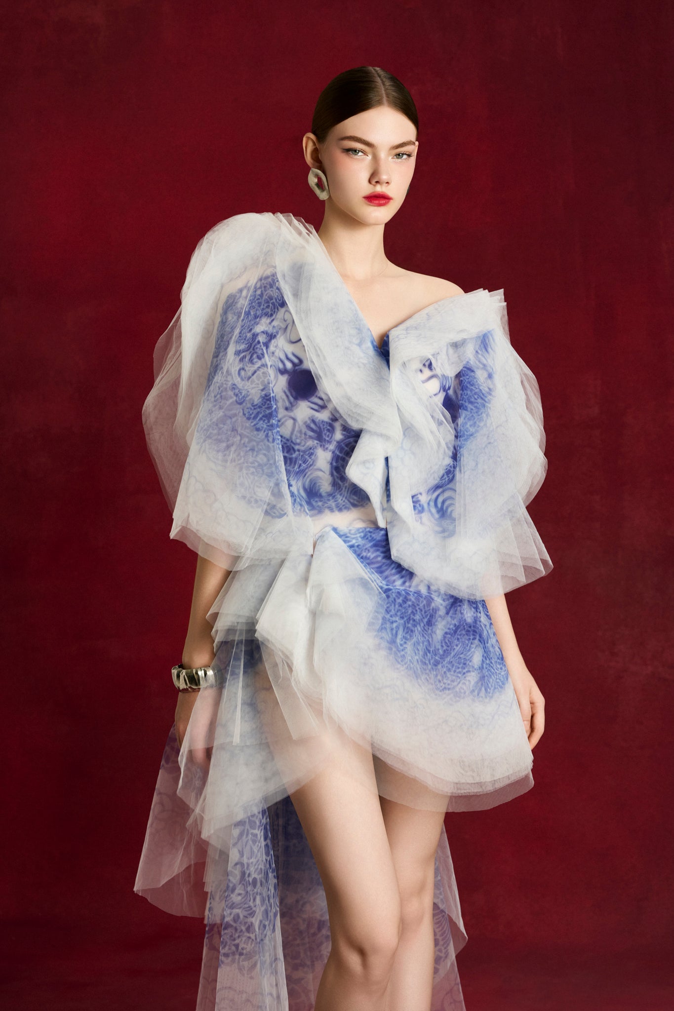 Cloud Mullet Dress