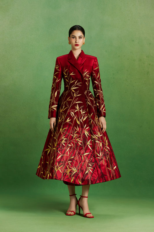 Bamboo Long Coat Dress