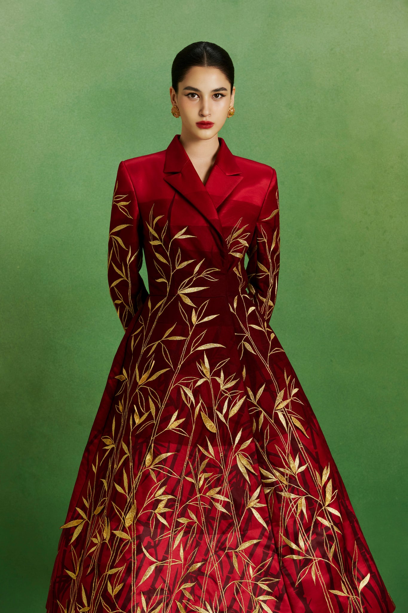 Bamboo Long Coat Dress