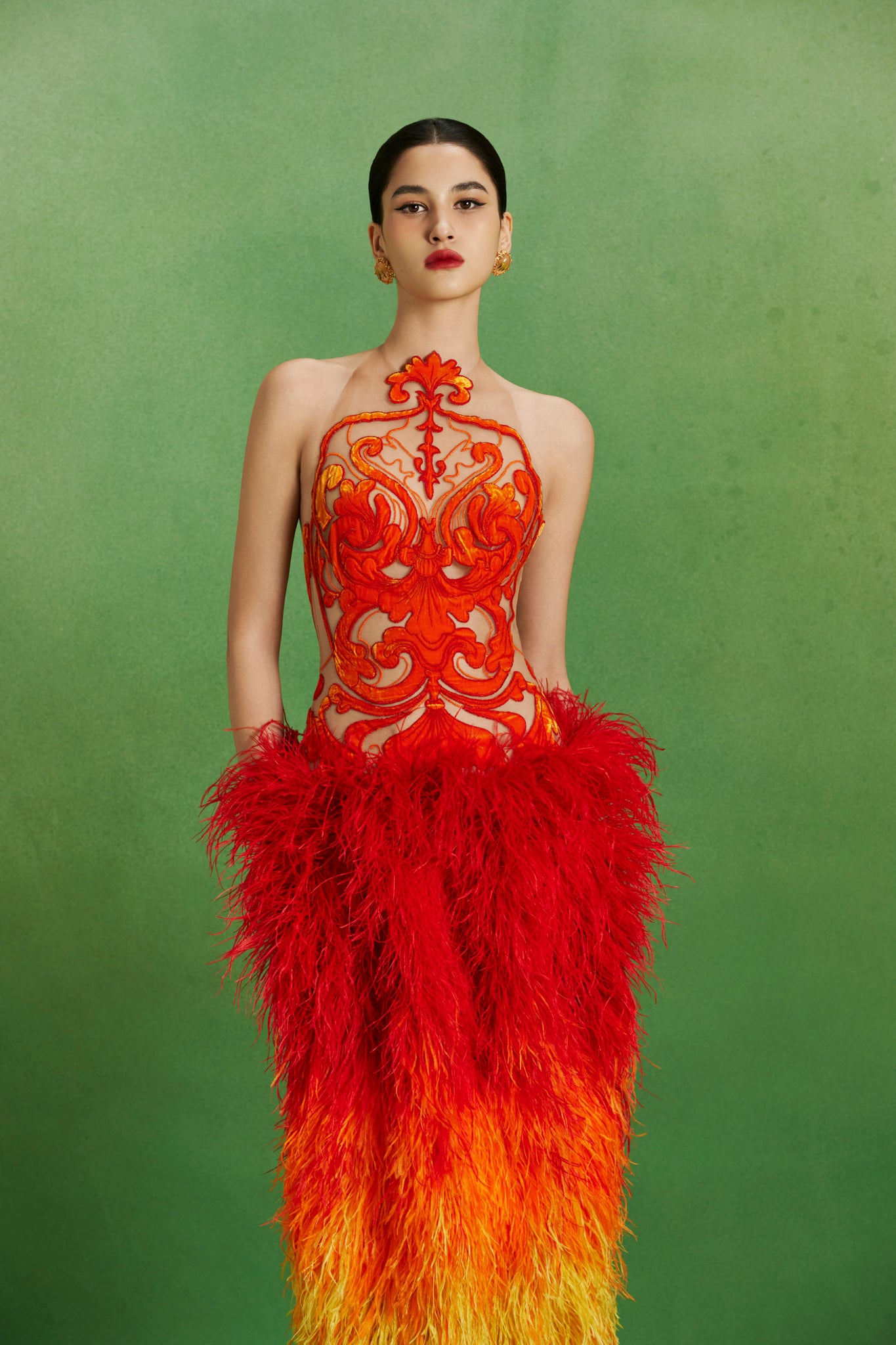 Phoenix Flame Gown