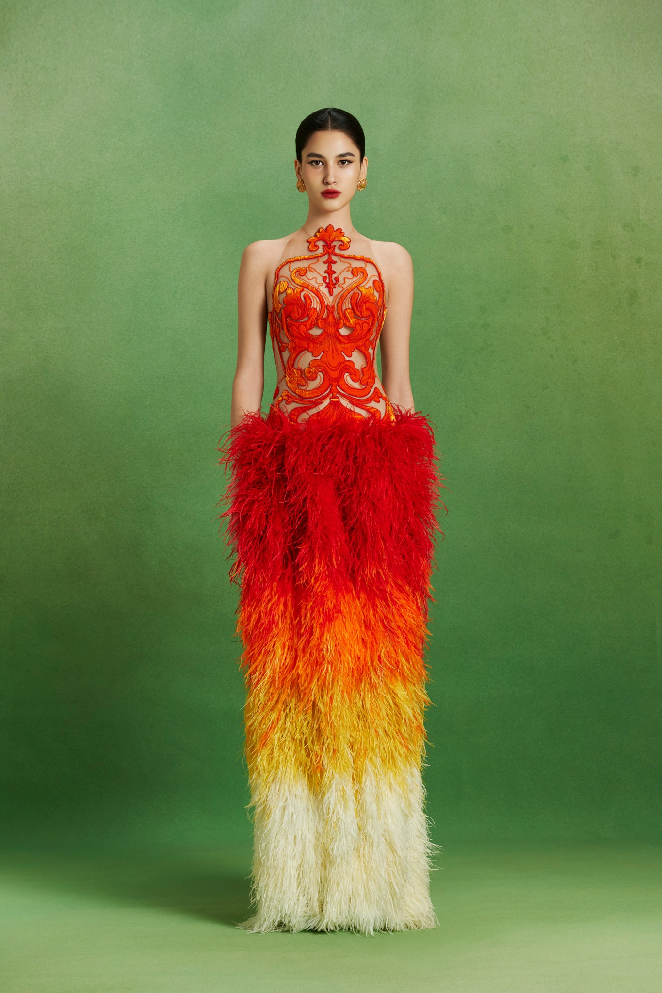 Phoenix Flame Gown