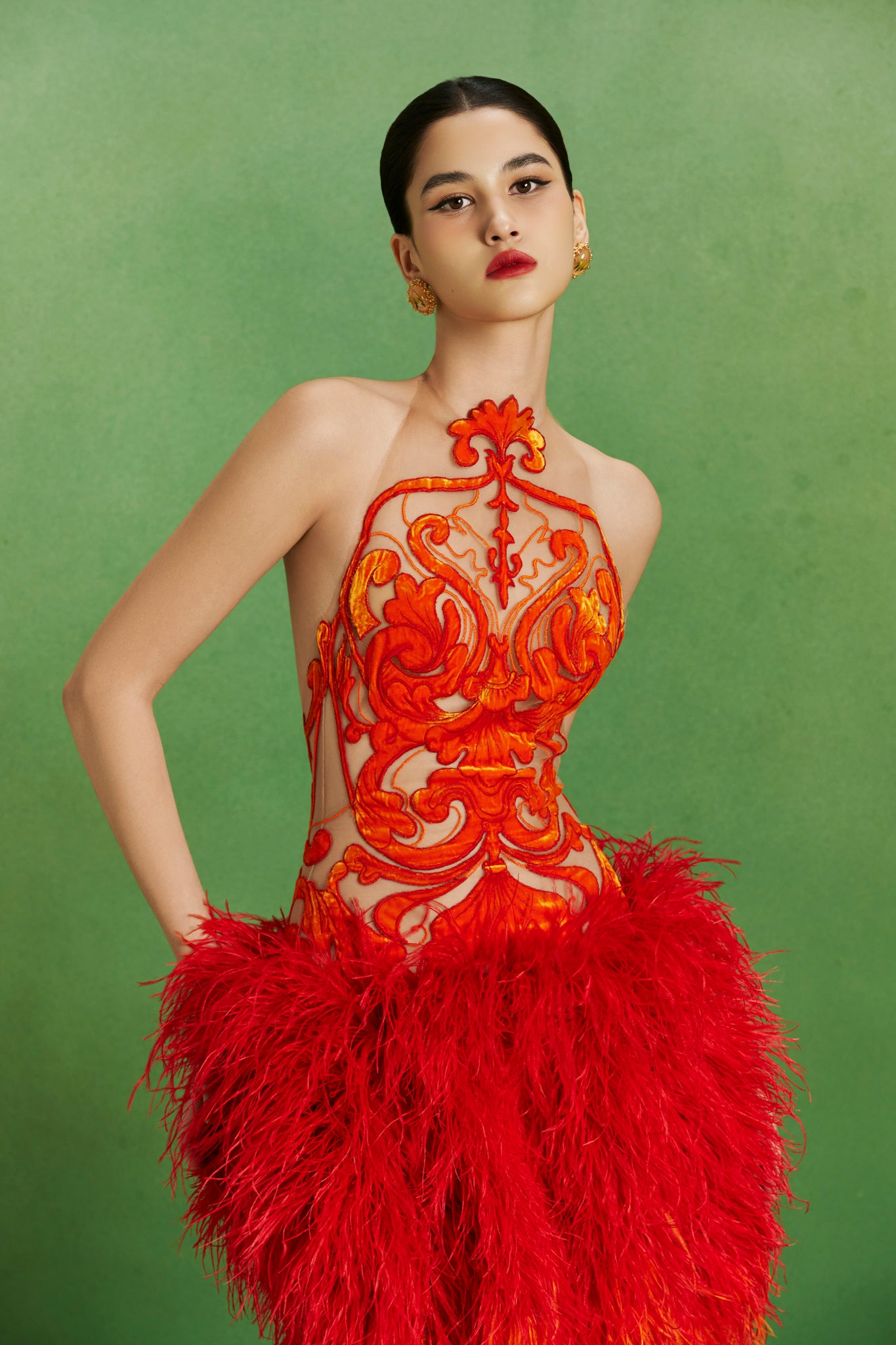 Phoenix Flame Gown