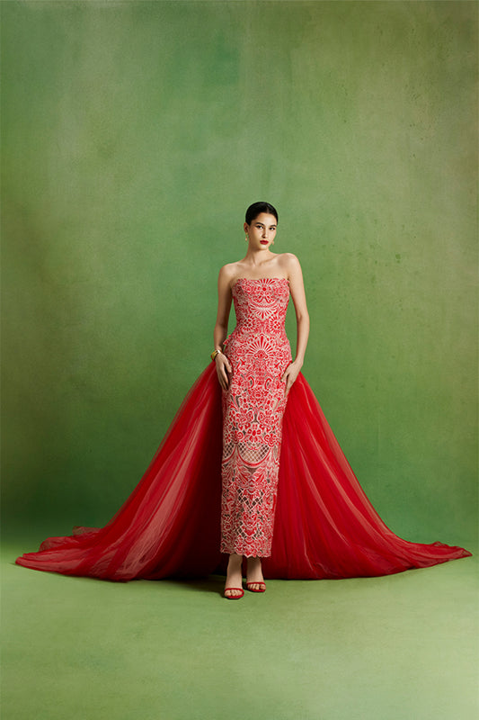 Imperial Peony Gown