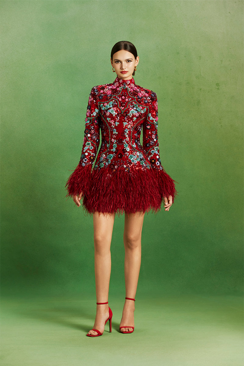 Ruby Blossom Dress