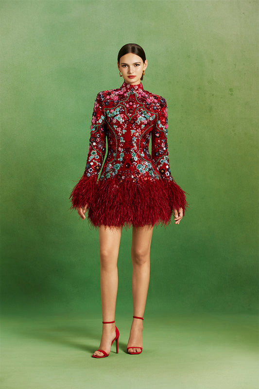Ruby Blossom Dress