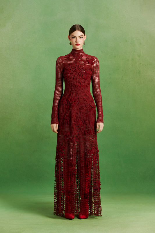 Phonix Crochet Gown