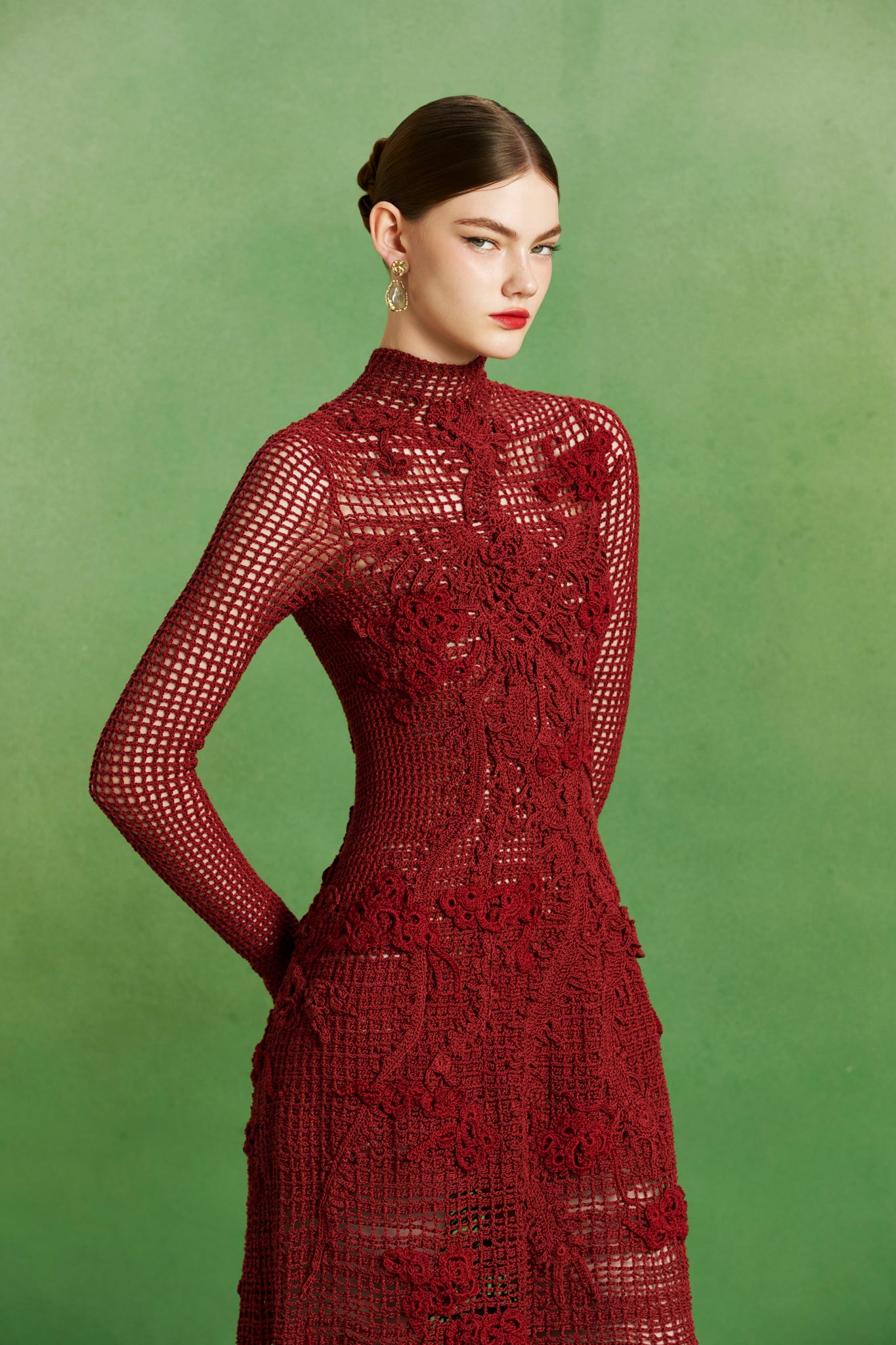 Phonix Crochet Gown