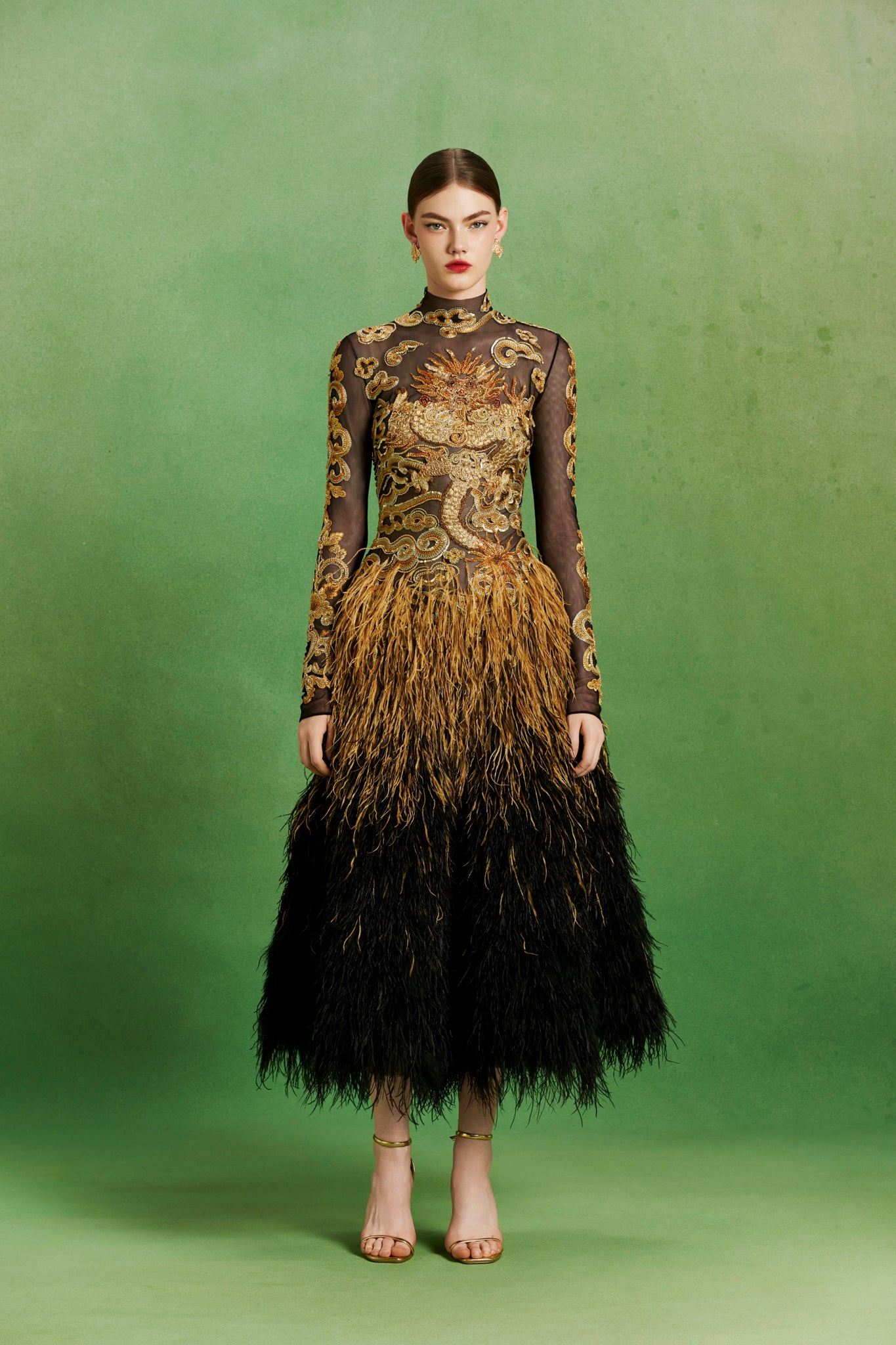 Dragon Midi Dress
