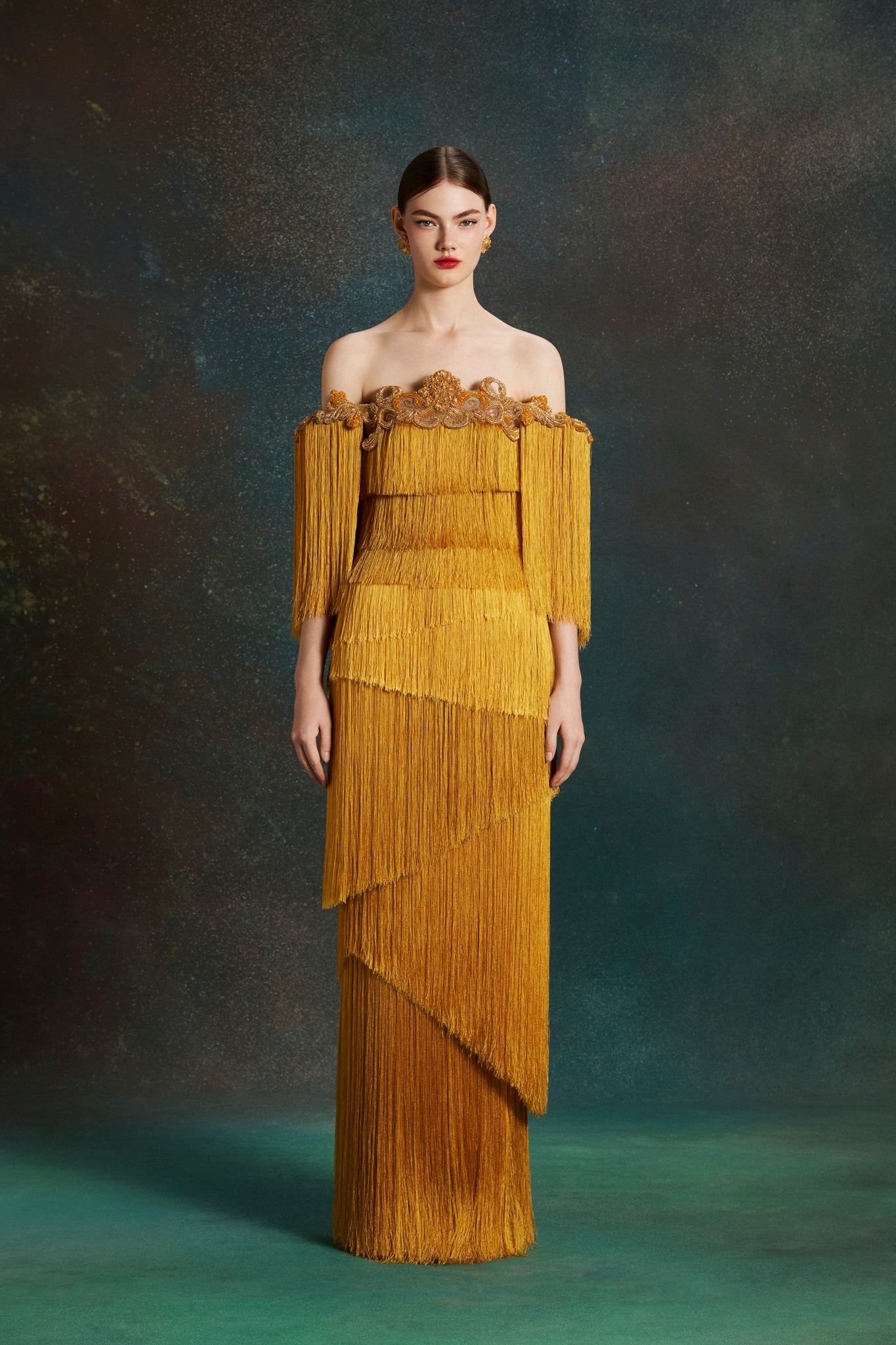 Gold Statuesque Gown