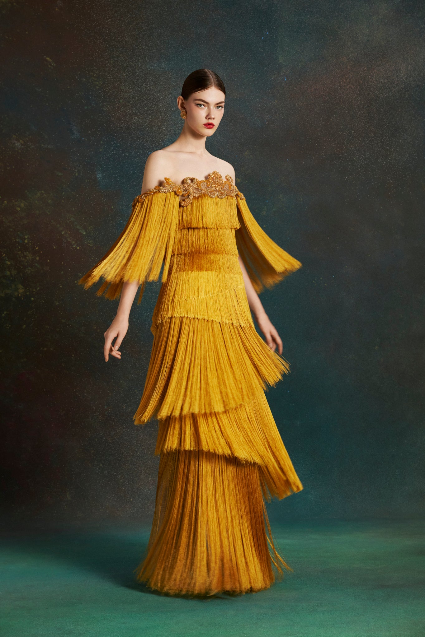 Gold Statuesque Gown