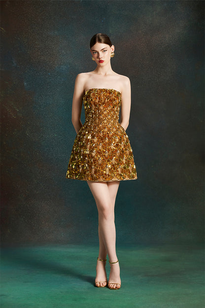 Mosaic Mini Dress