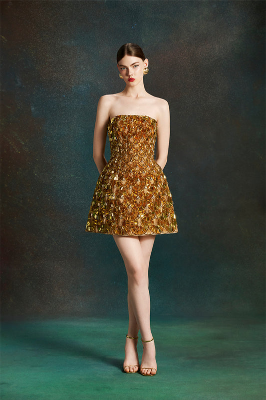 Mosaic Mini Dress