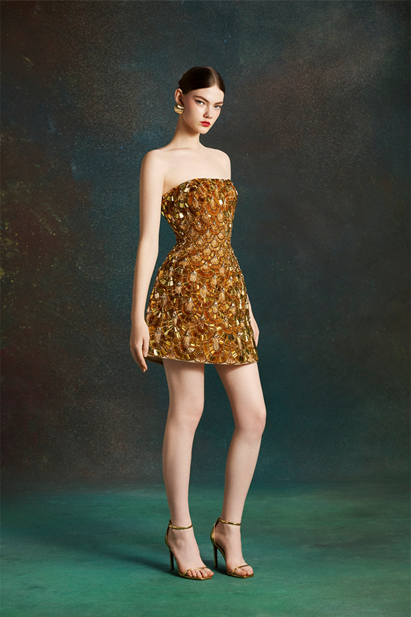 Mosaic Mini Dress