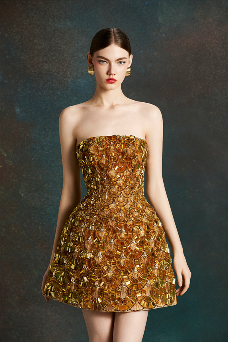 Mosaic Mini Dress