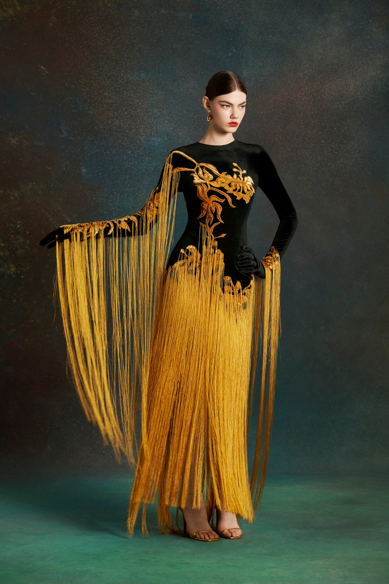 Golden Wing Gown