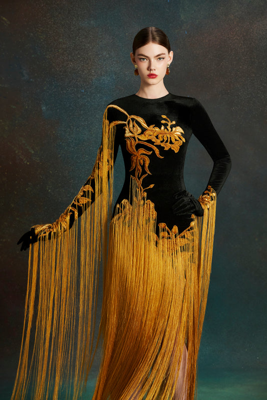Golden Wing Gown