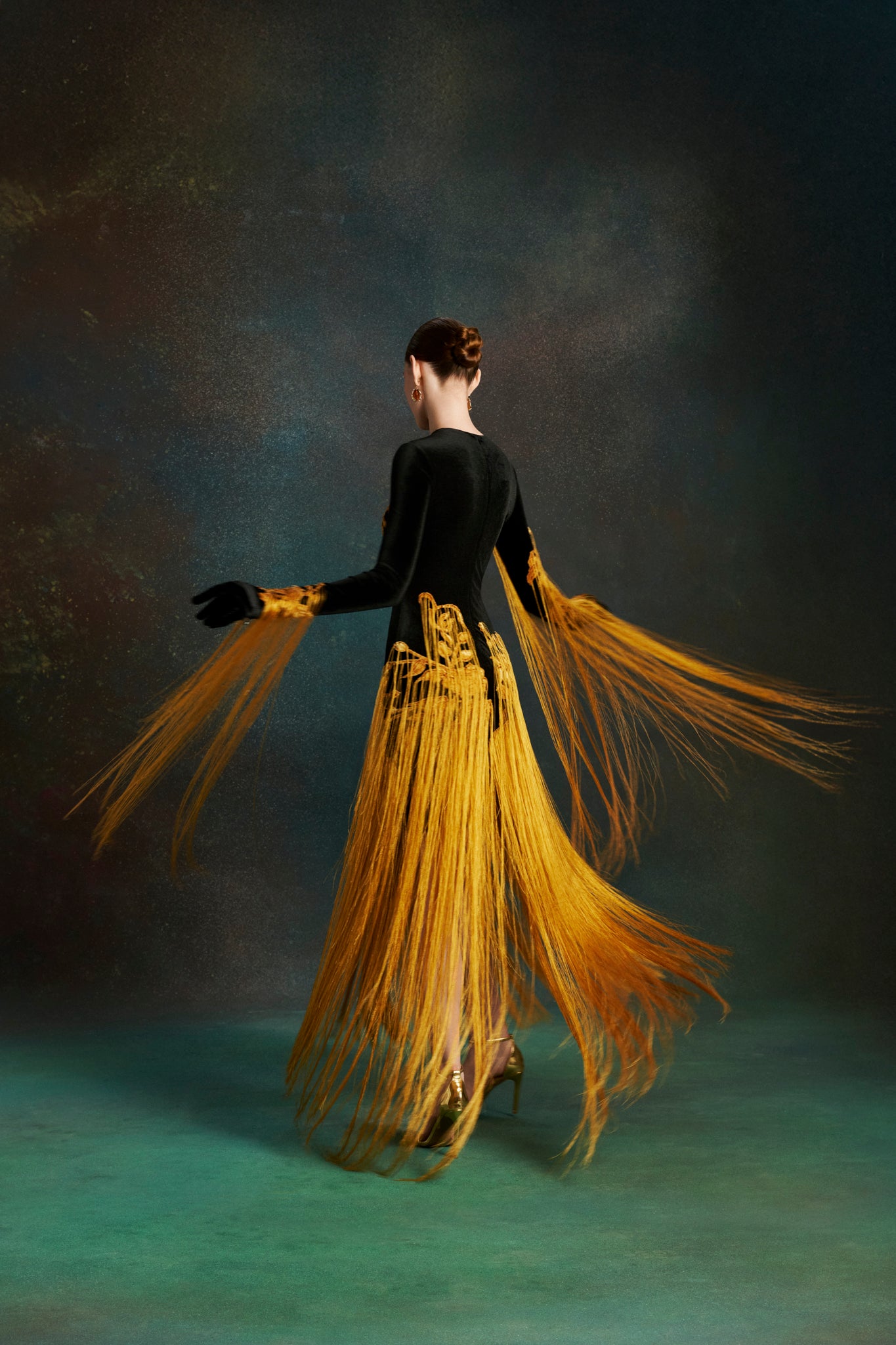Golden Wing Gown