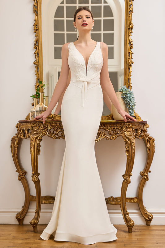 Fit and Flare Sleeveless Gown