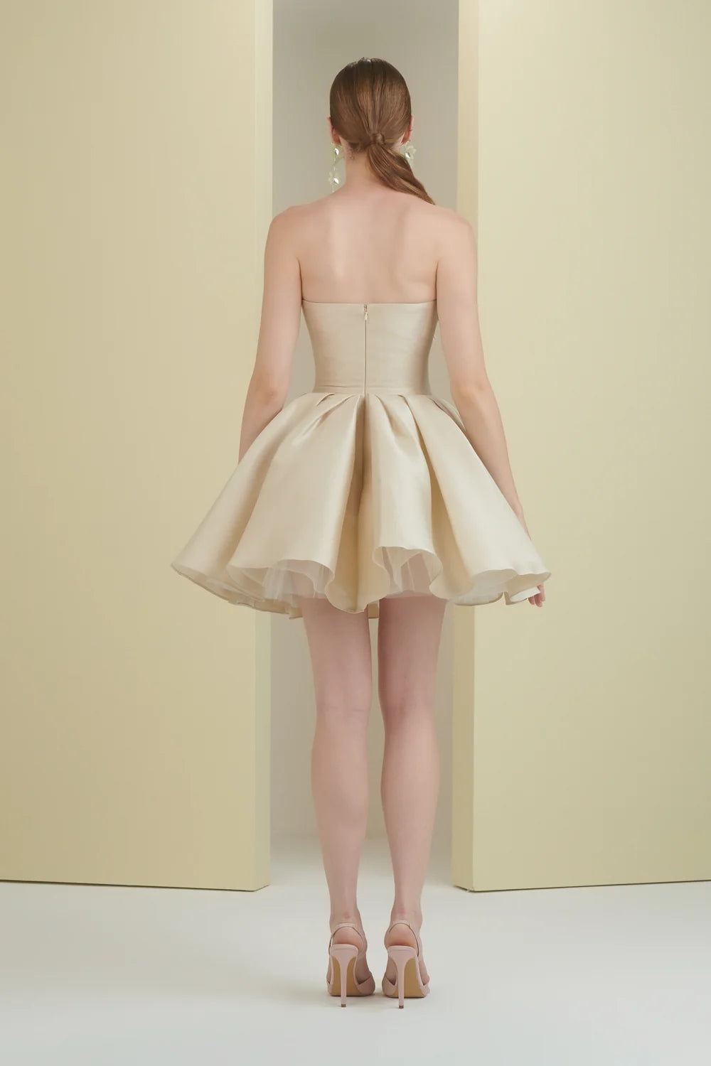 Voluminous Mini Dress