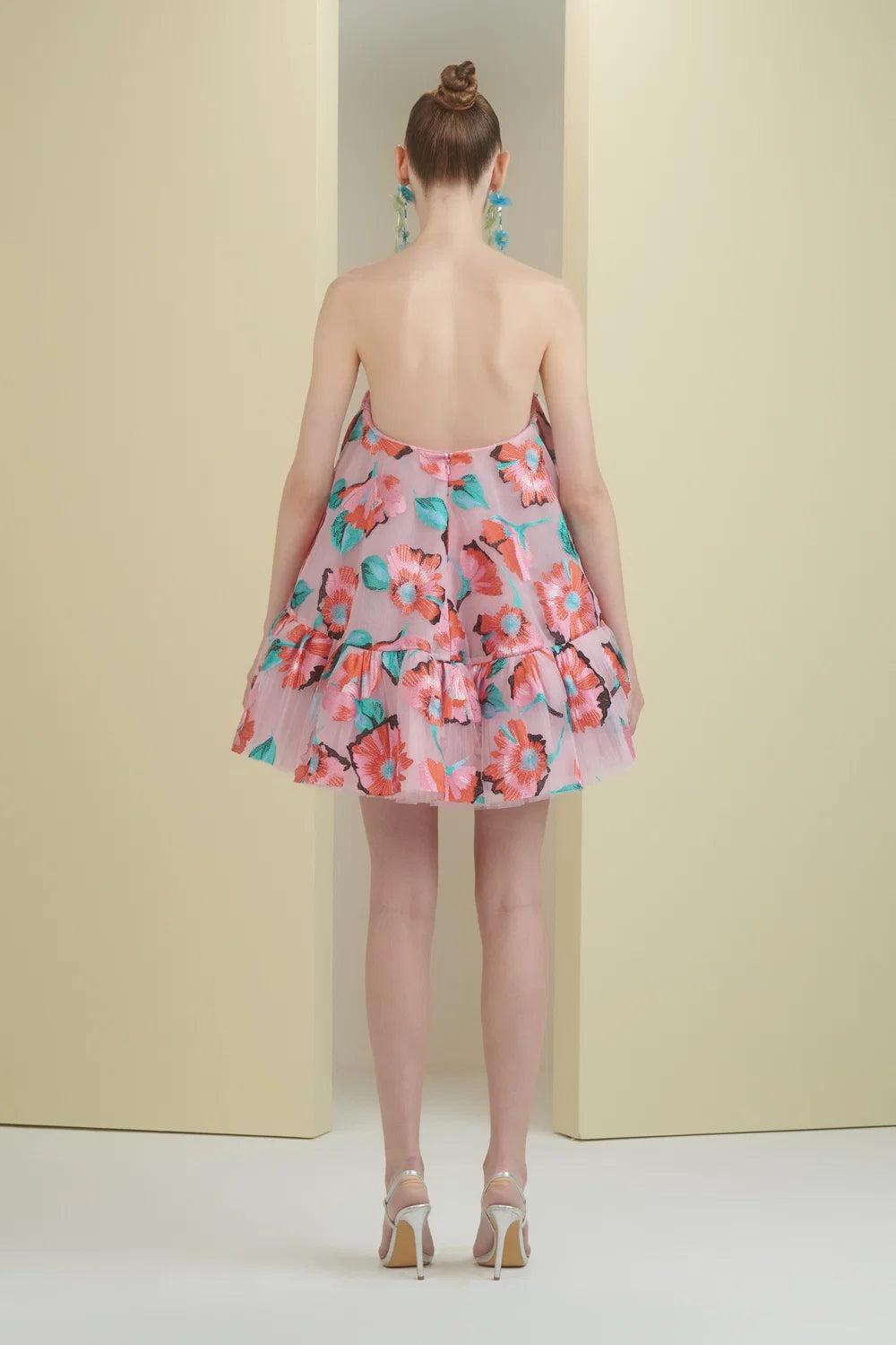 Voluminous Mini Dress