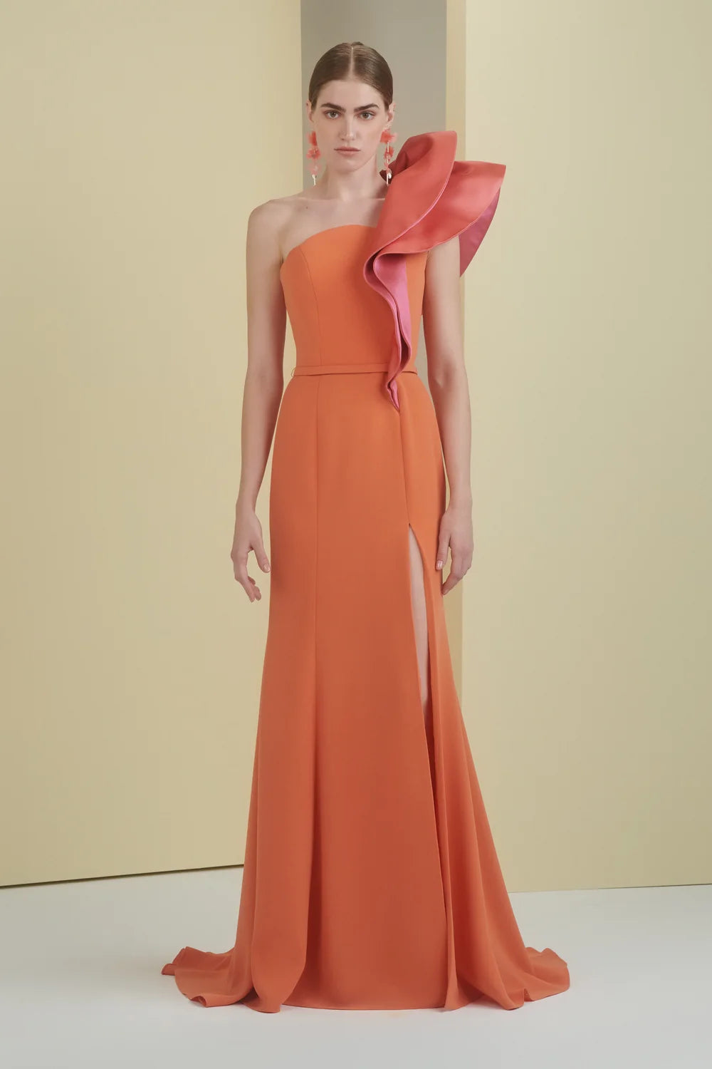 One-Shoulder Mermaid Gown