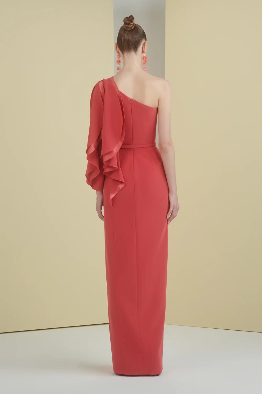 One-Shoulder Sleeve Dress