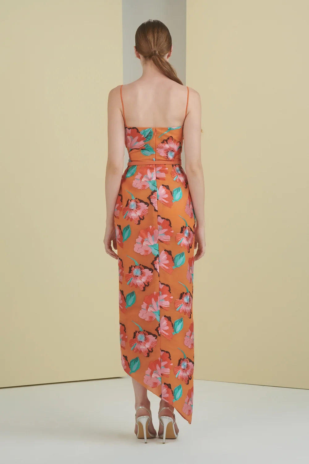 Sleeveless Floral Dress