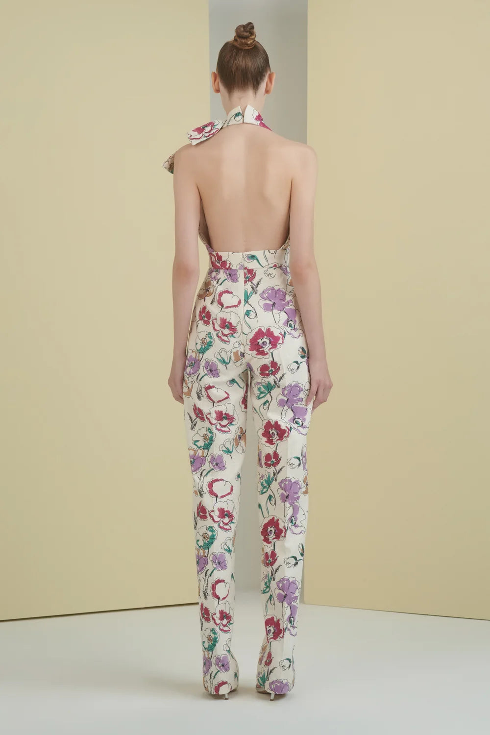 Floral Embroidered Jumpsuit
