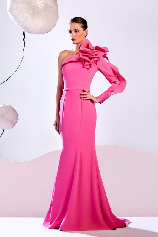 One Sleeve Gown