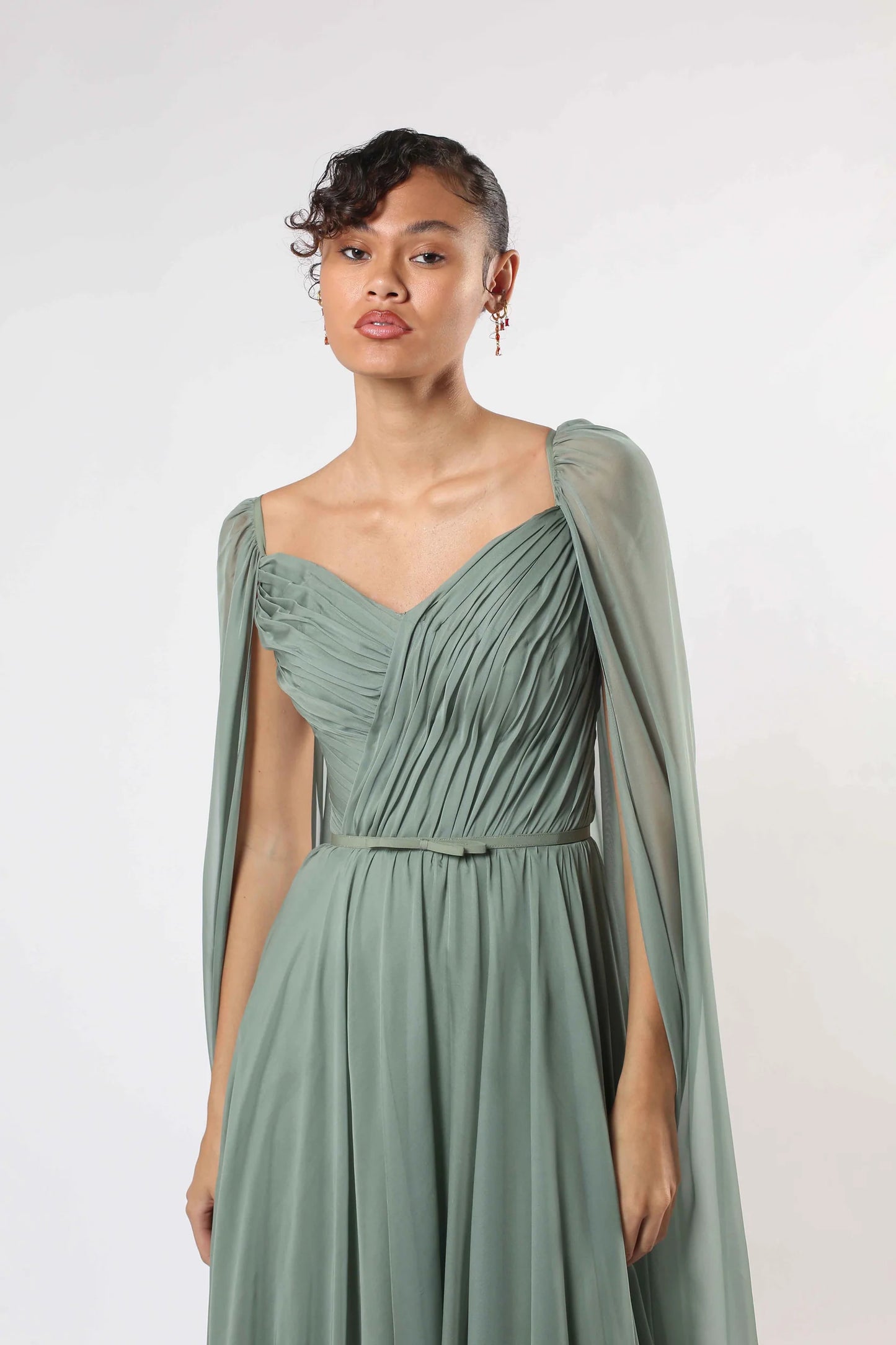 Silk Chiffon Gown