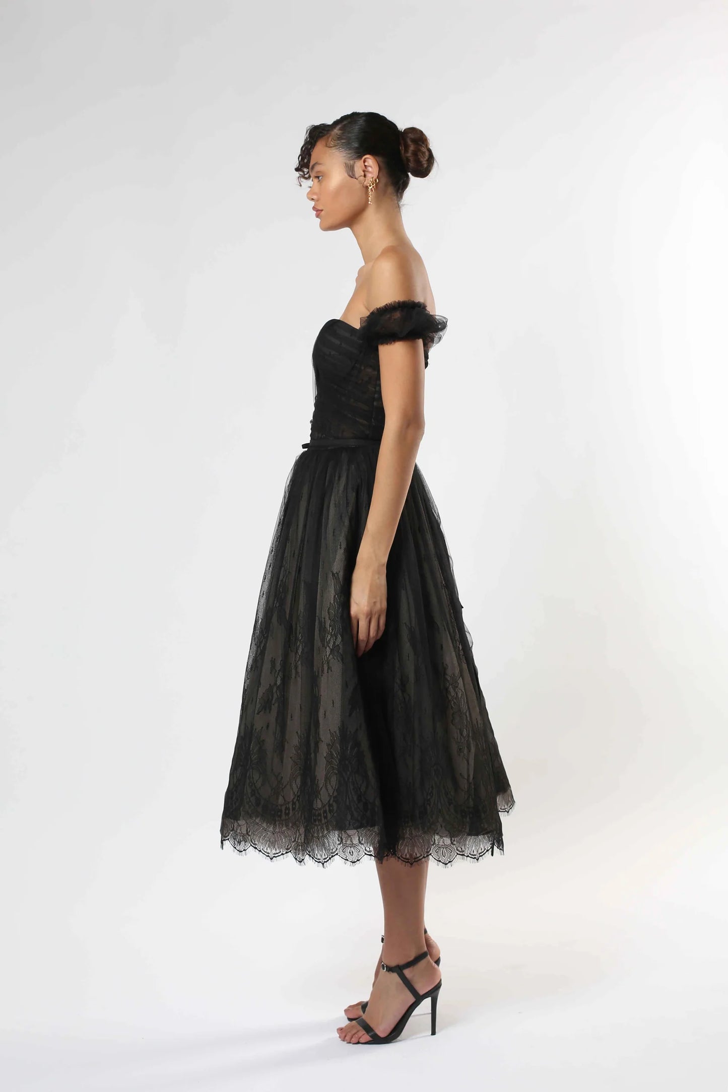 Tulle Midi Dress