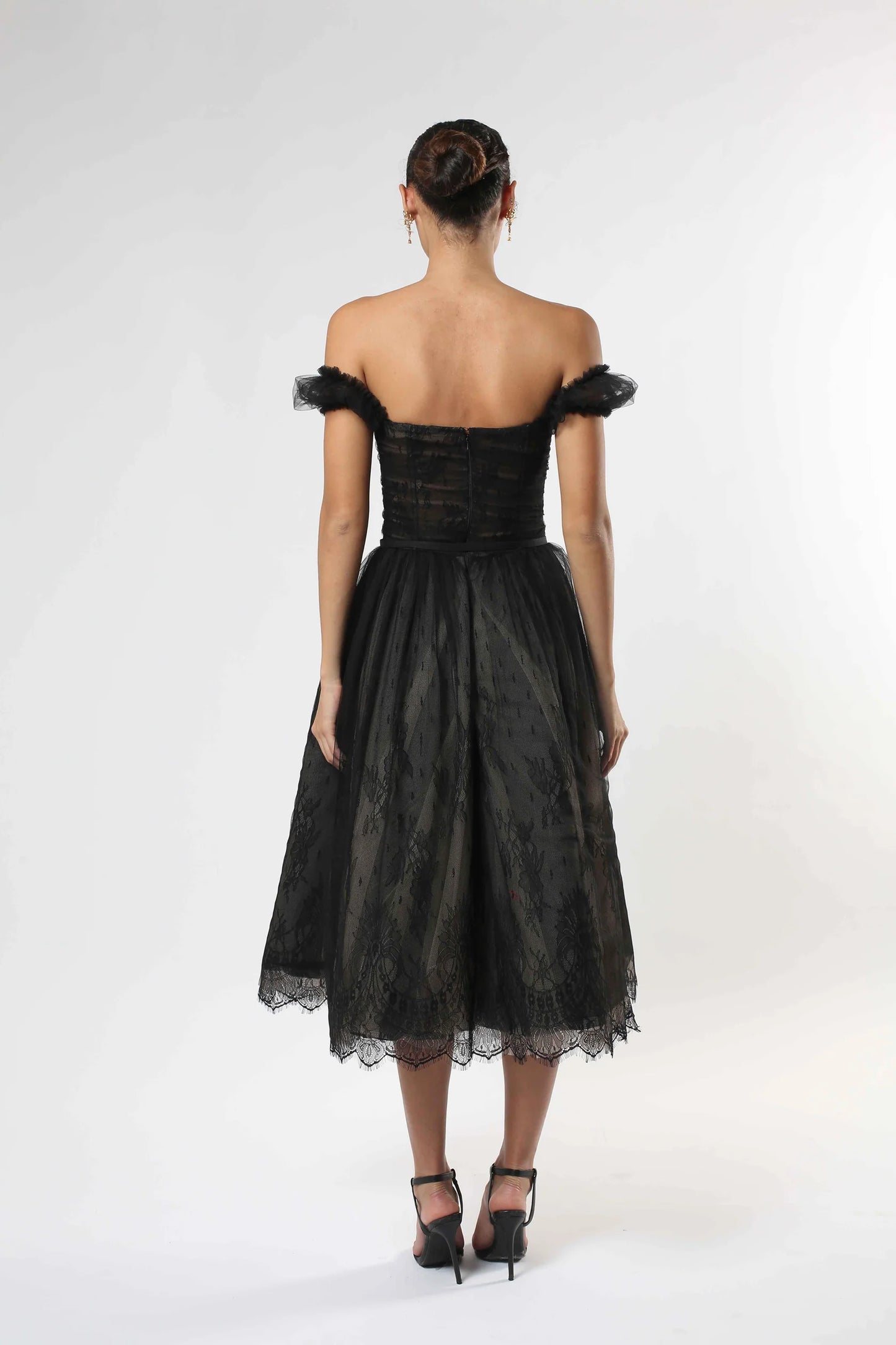 Tulle Midi Dress