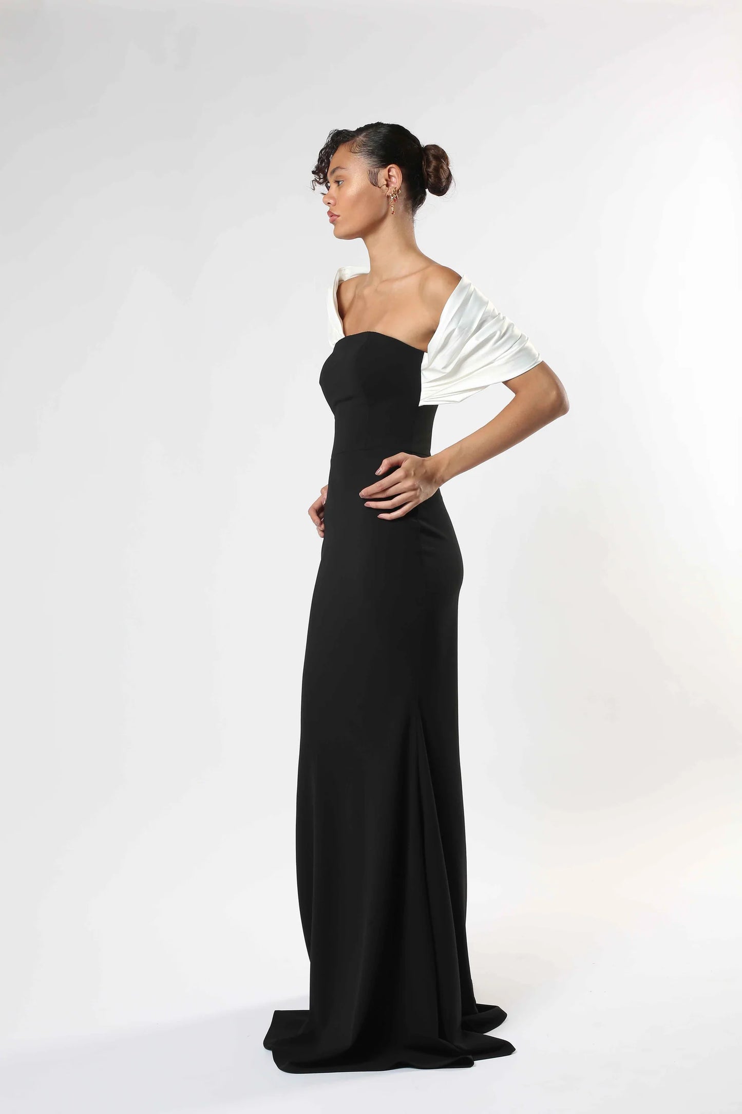 Sculpted Scuba Gown