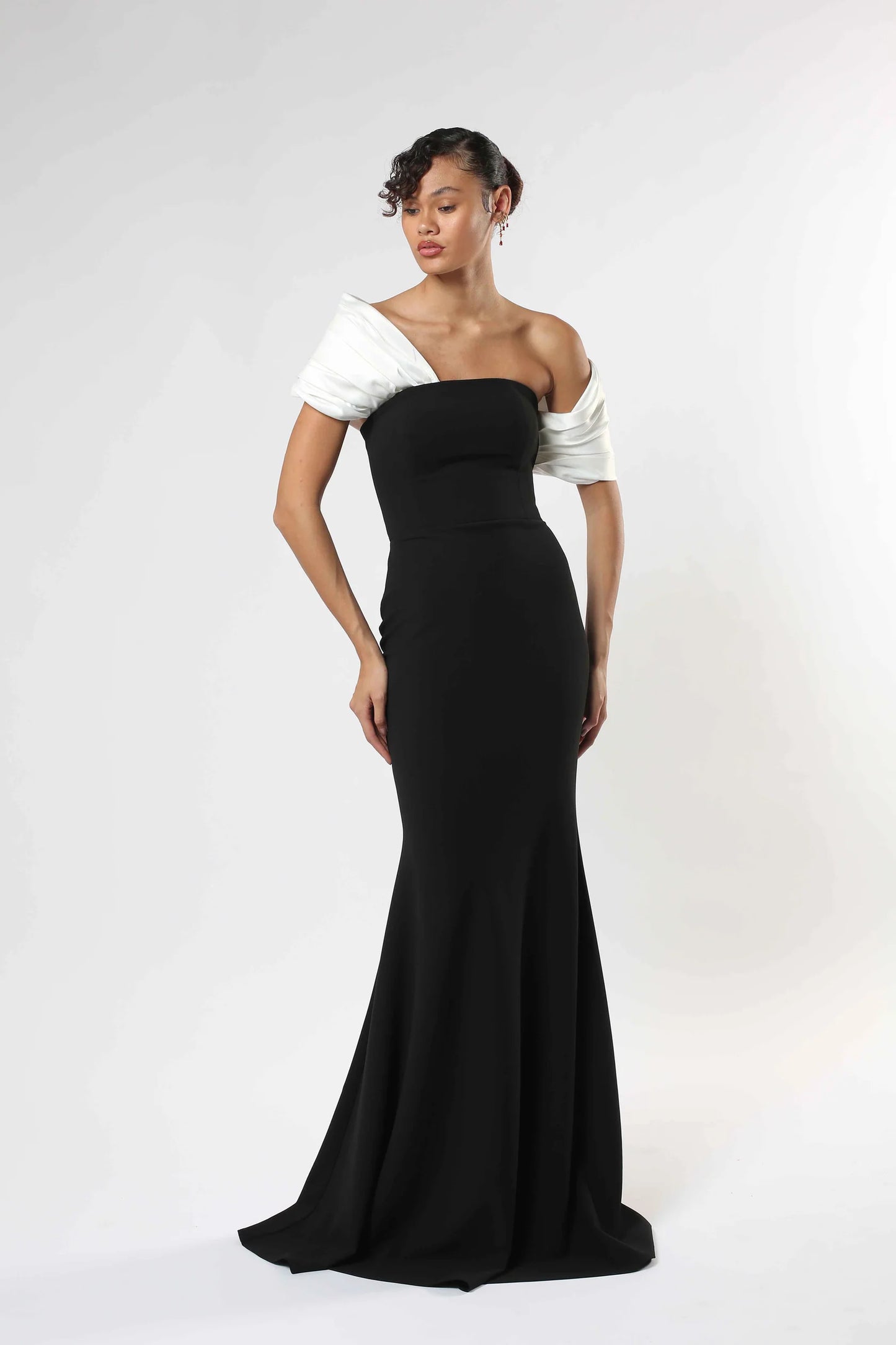 Sculpted Scuba Gown