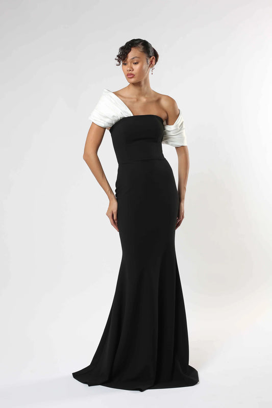 Sculpted Scuba Gown