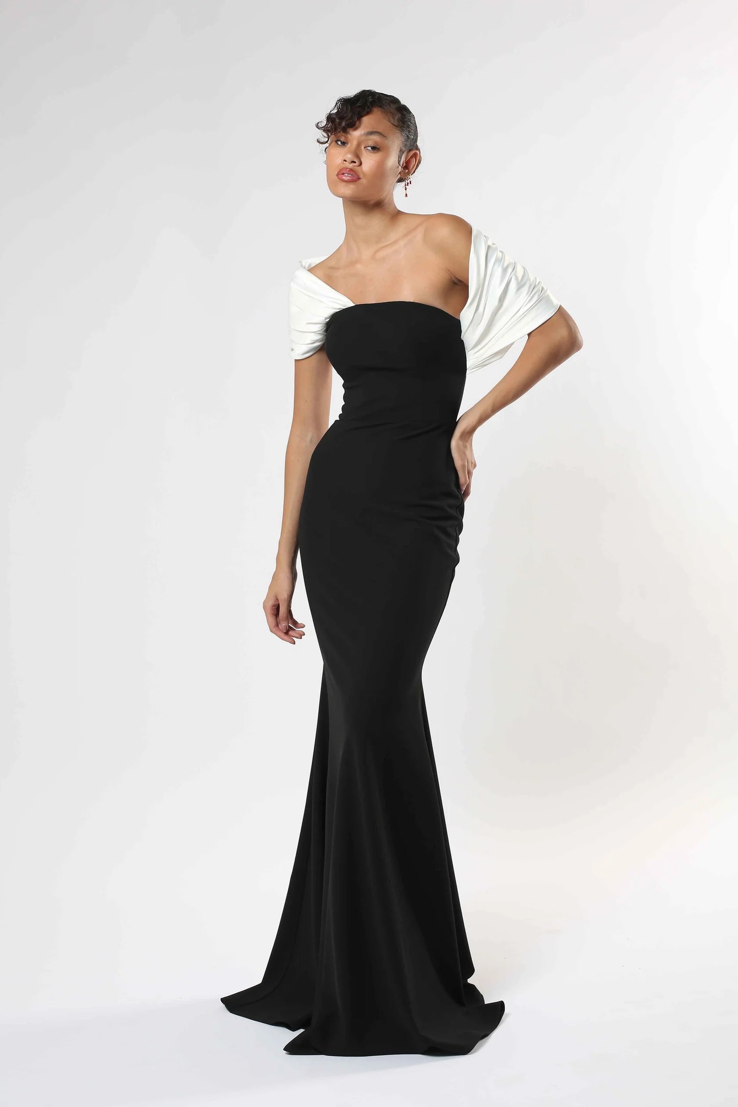Sculpted Scuba Gown