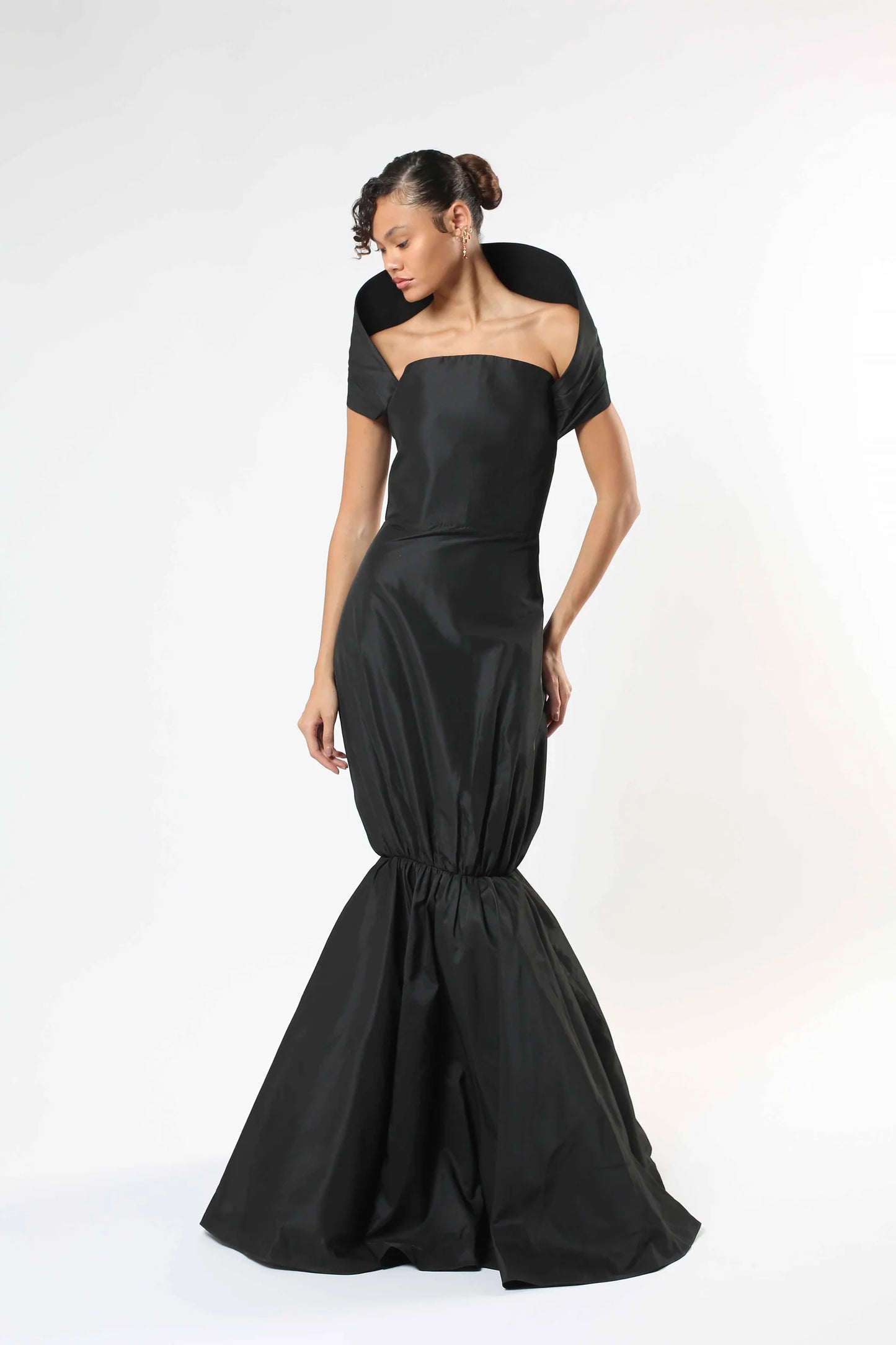 Taffeta Mermaid Gown