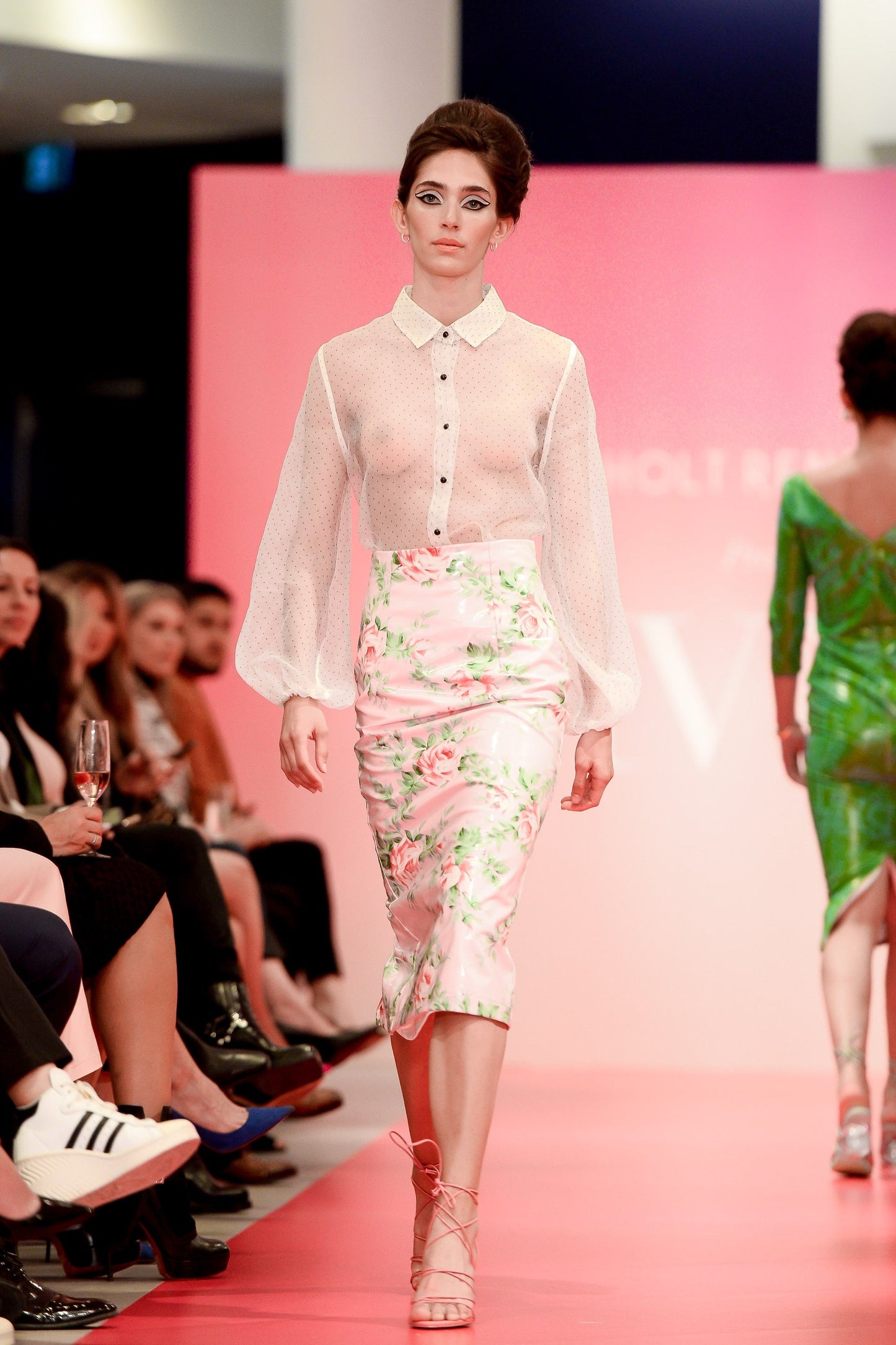 Polka Dot Blouse and Stella Skirt
