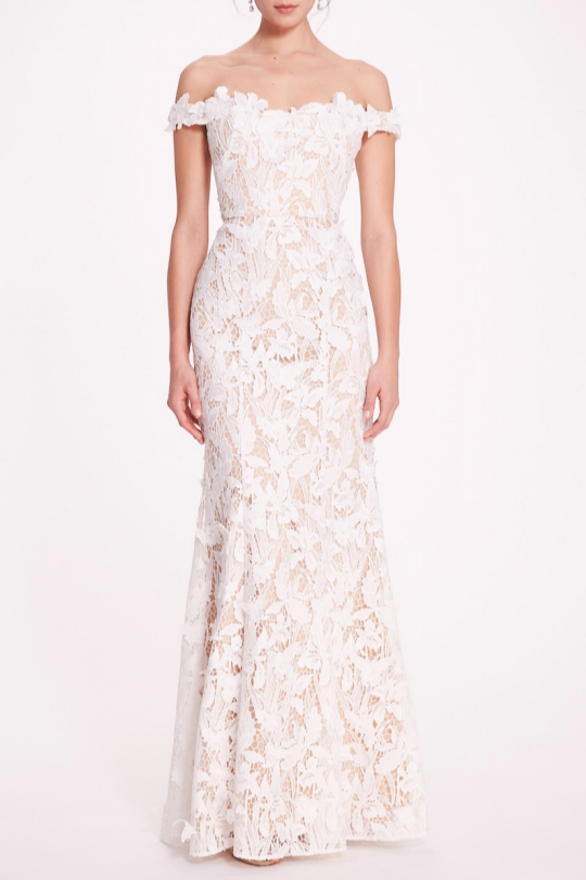 Off-Shoulder Gown